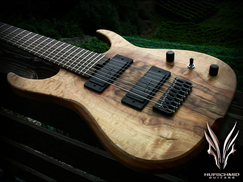 Hufschmid Guitars H8 Salvaged Old Growth Western Maple Top