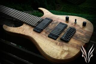 Hufschmid Guitars H8 Salvaged Old Growth Western Maple Top
