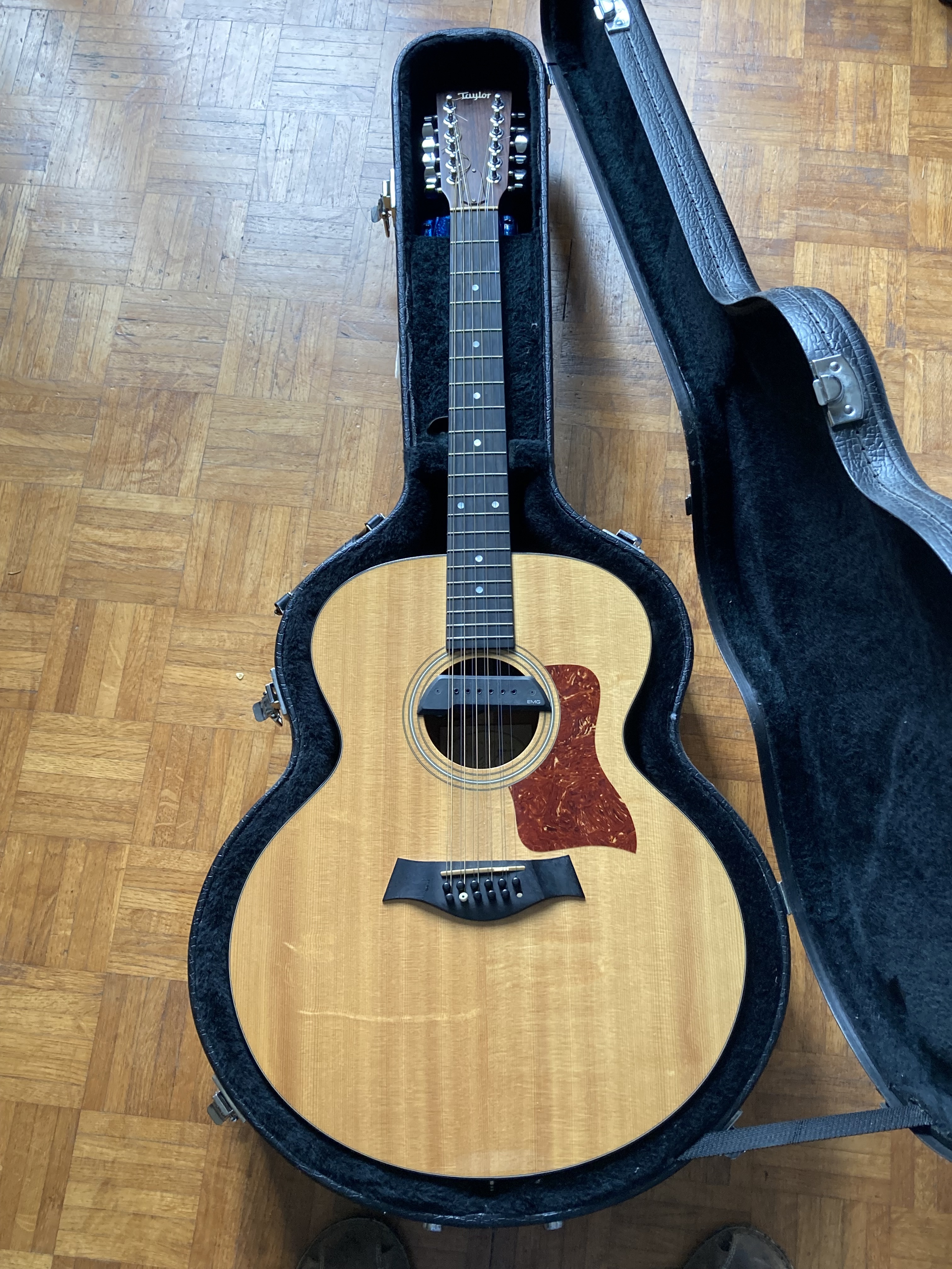 Guitare Taylor 12 cordes 355 + micro acoustic emg