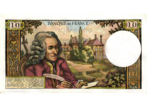 Billet-10-Francs-Voltaire