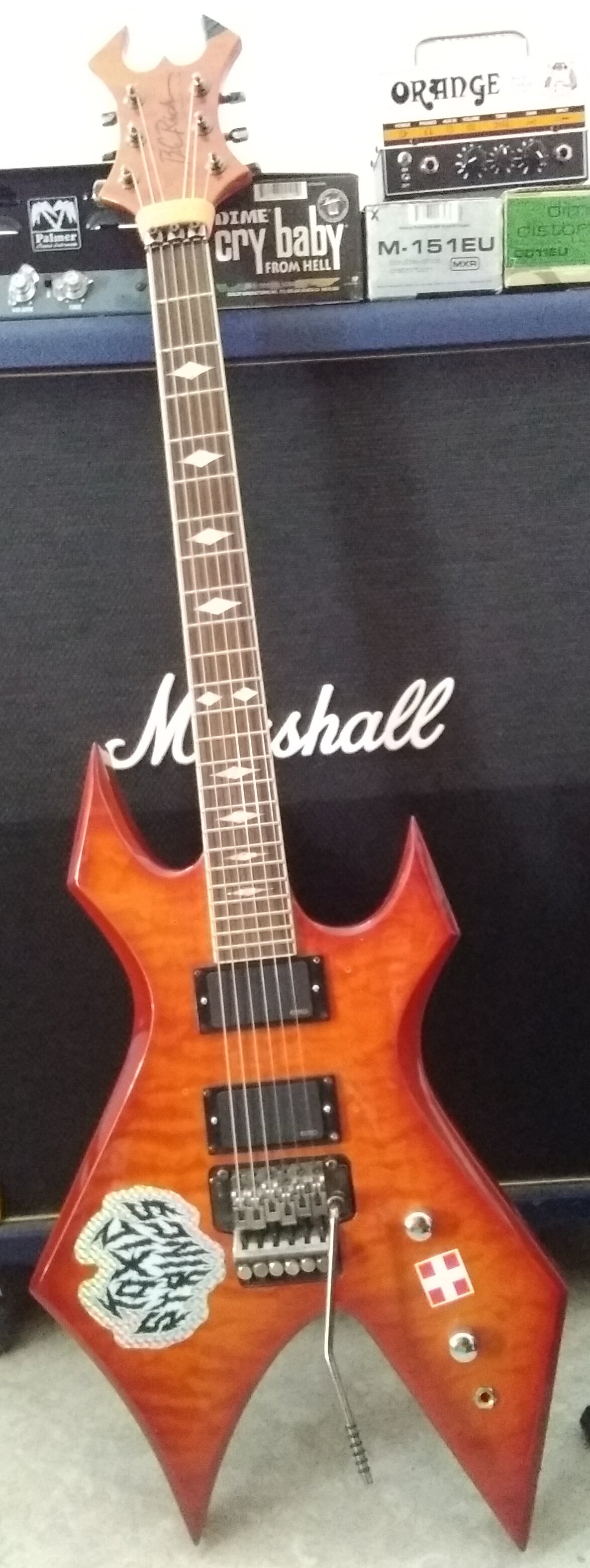 B.C. Rich NJ Warlock Neck-Thru