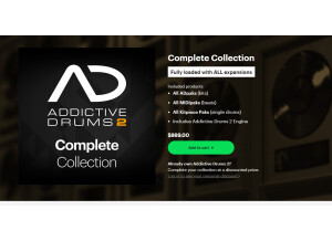 XLN Audio Addictive Drums 2 XXL Studio (85962)