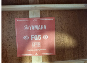 Yamaha FG5 (31136)