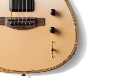 Fender FINNEAS Acoustasonic Player Telecaster : FINNEAS Acoustasonic Player TelecasterCLOSEUP Fender FINNEAS Acoustasonic Player Telecaster : FINNEAS Acoustasonic Player TelecasterCLOSEUP