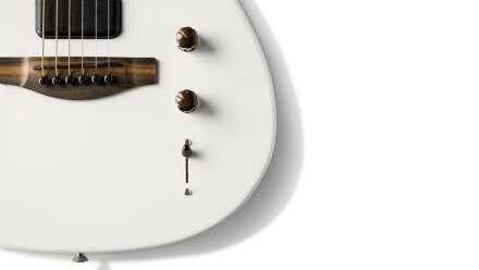 Fender FINNEAS Limited Edition Acoustasonic Telecaster : FINNEAS Limited Edition Acoustasonic TelecasterCLOSEUP Fender FINNEAS Limited Edition Acoustasonic Telecaster : FINNEAS Limited Edition Acoustasonic TelecasterCLOSEUP