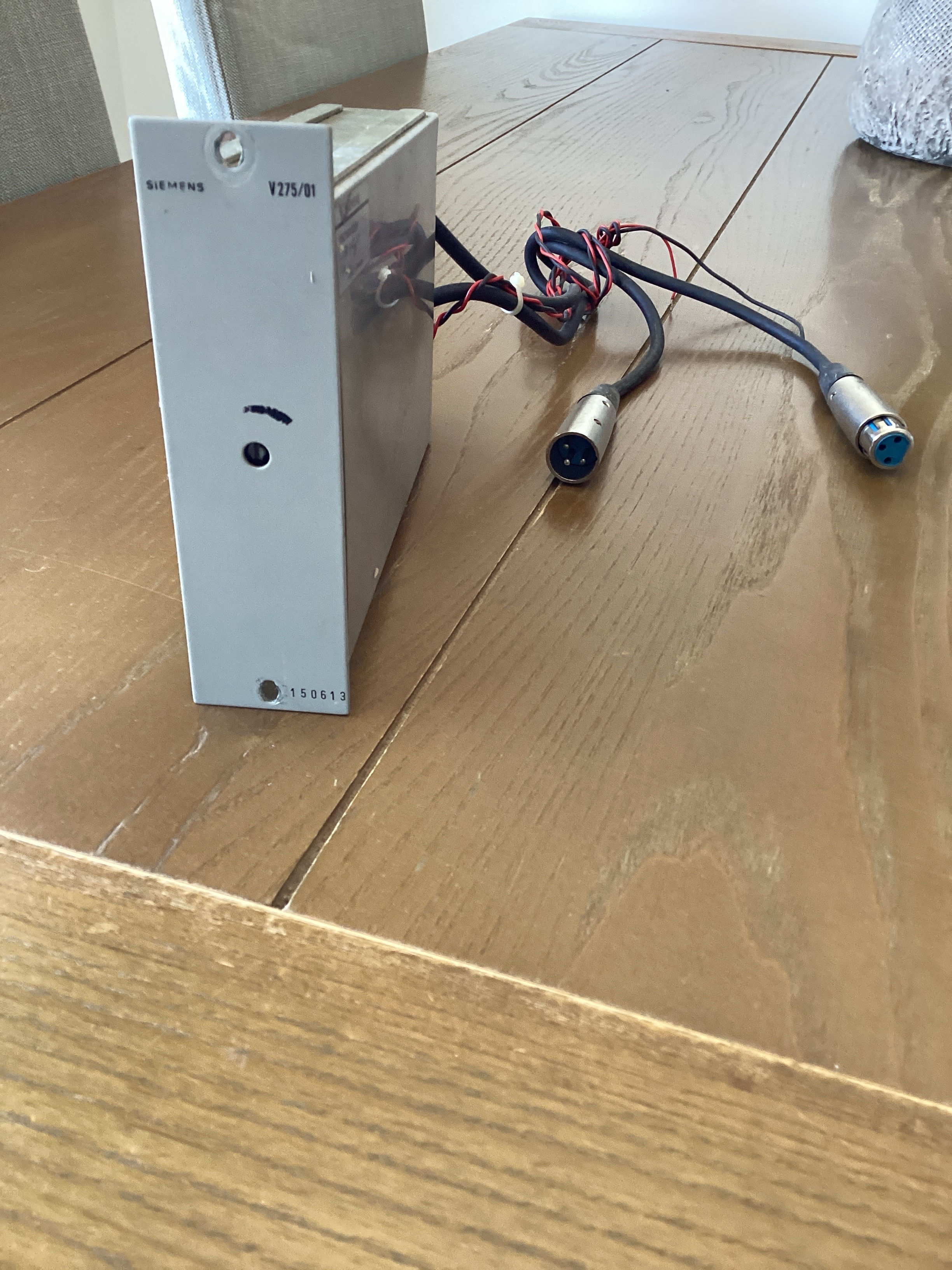 Préamplificateur Siemens broadcaste