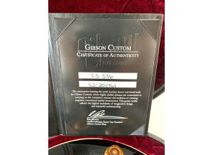 Gibson CS-336 Plain Top (32726)