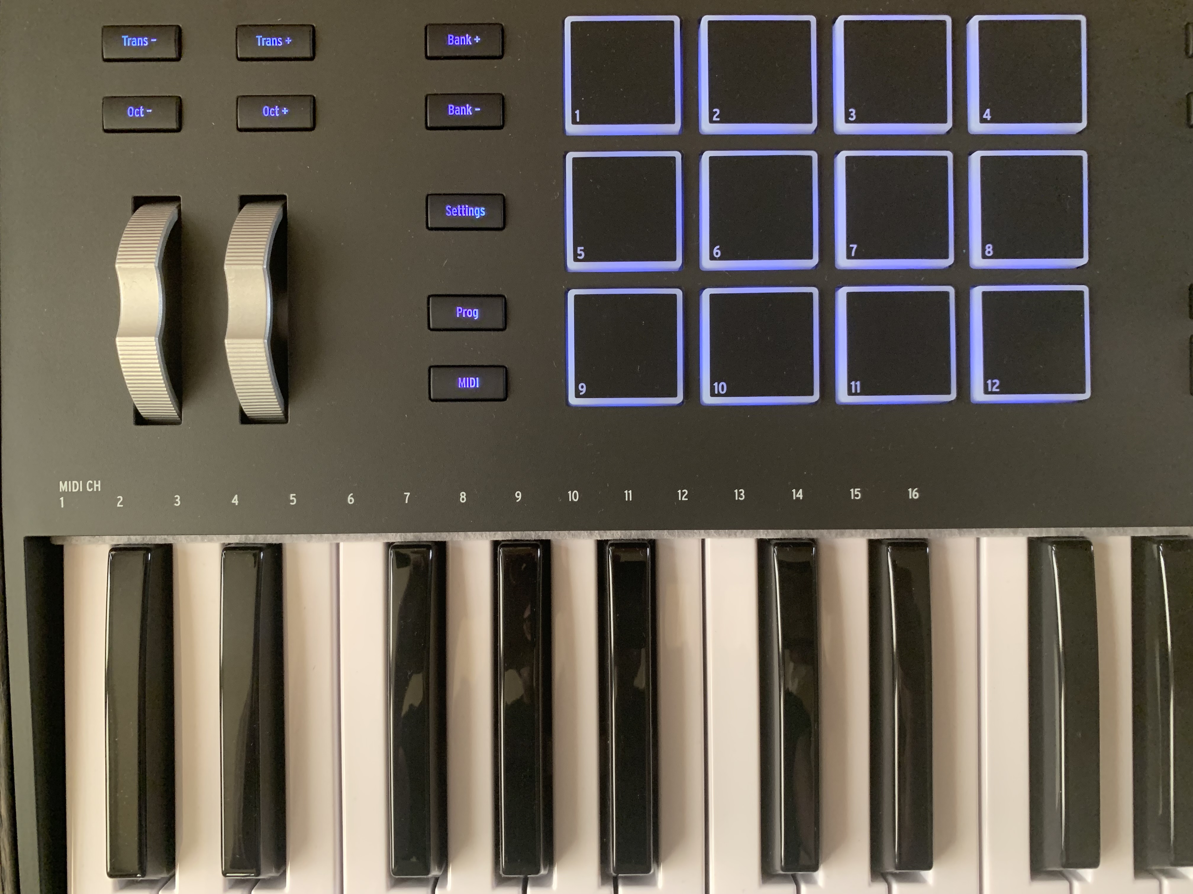 Arturia KeyLab 61 MK3 : pads
