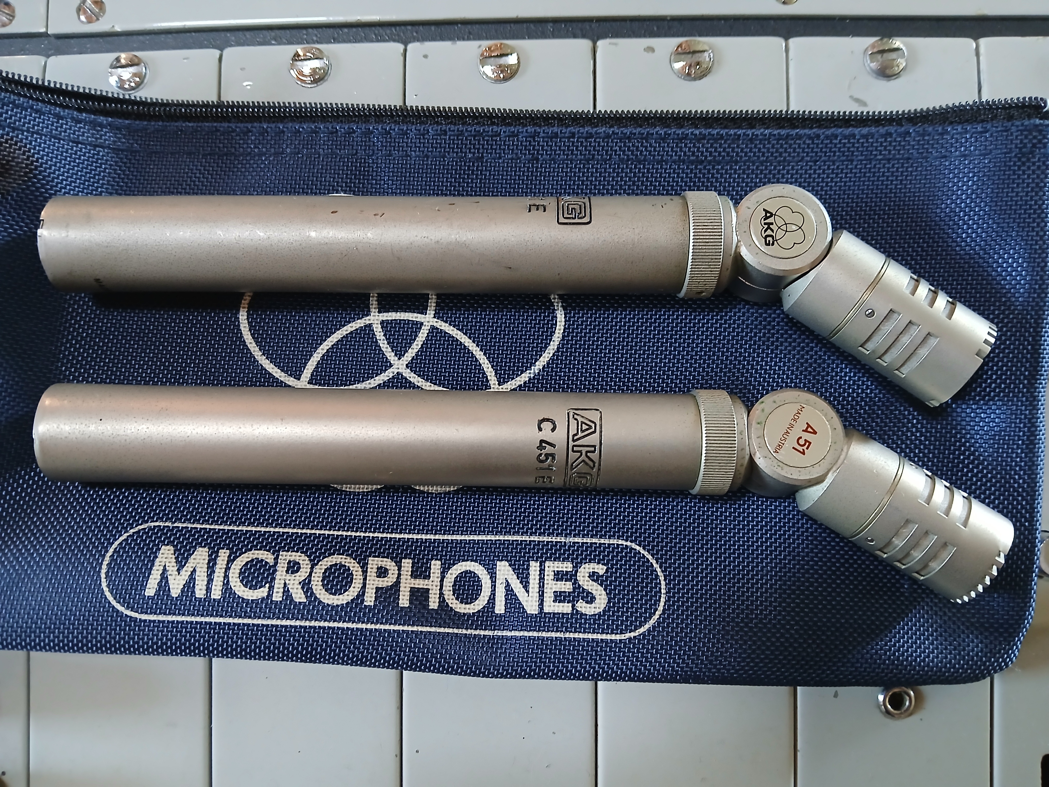 Vends couple AKG 451 E cardioide + A 51 + CK1