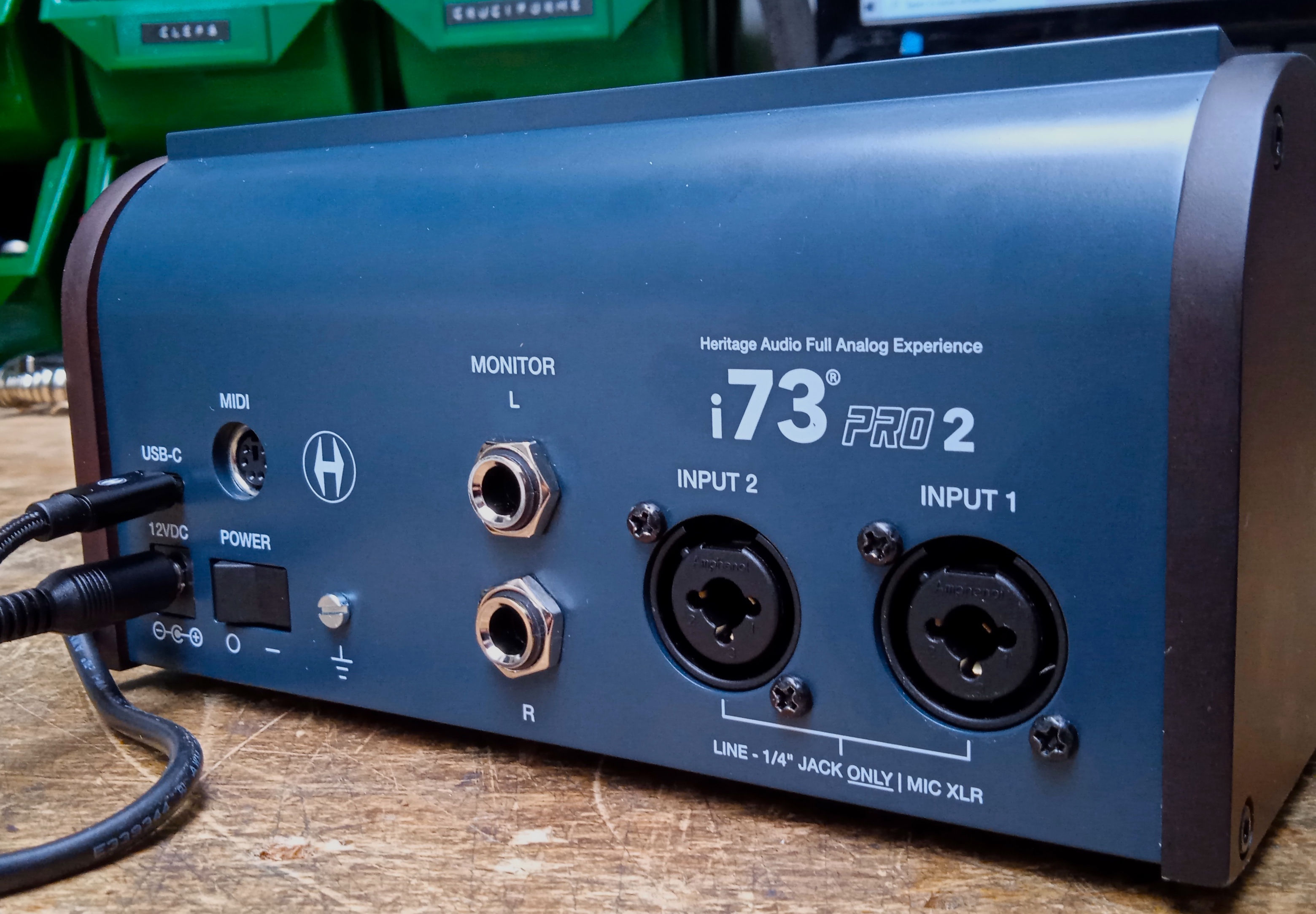 HeritageAudio i73PRO2 BackPanel