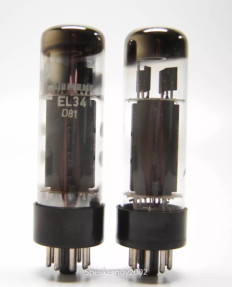 2 tubes Siemens EL34