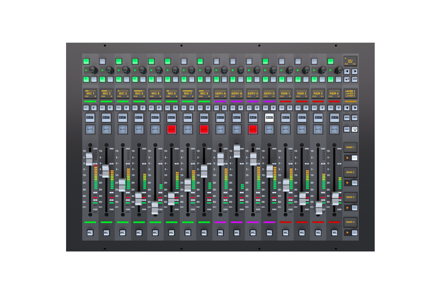 Furniture Fader Tile
