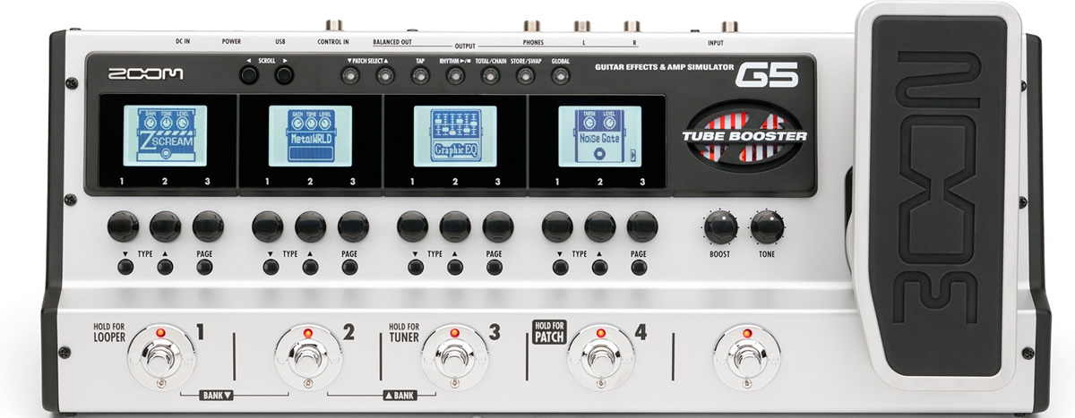 Zoom G5 Guitar Effects & Amp Simulator