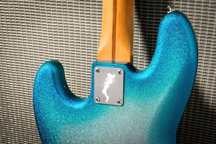 Player Plus x Blu DeTiger Jazz BassREAR Player Plus x Blu DeTiger Jazz BassREAR