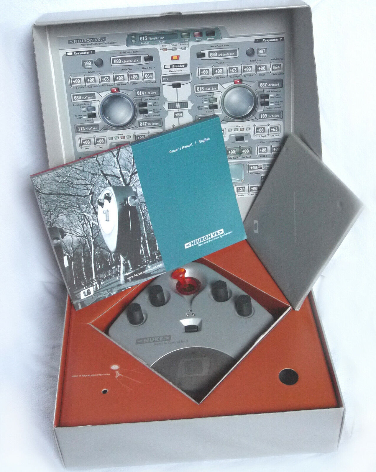 Synthetiseur Sound design Hartmann Neuron VS Nuke Boîte d'origine 