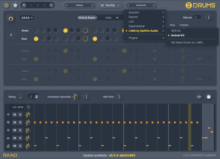 Daaci Natural Drums Daaci Natural Drums