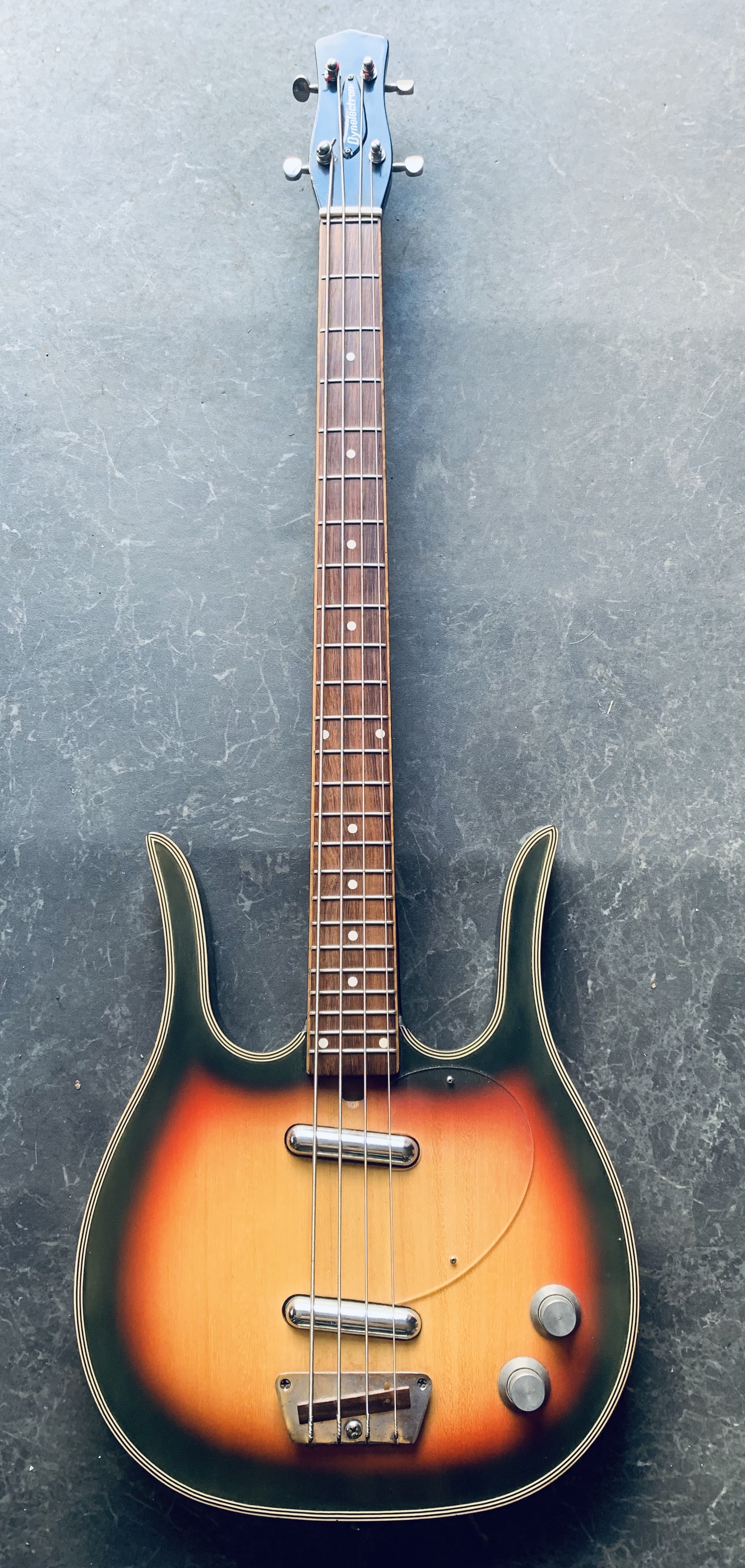 1960’s DYNELECTRON LONG HORN BASS