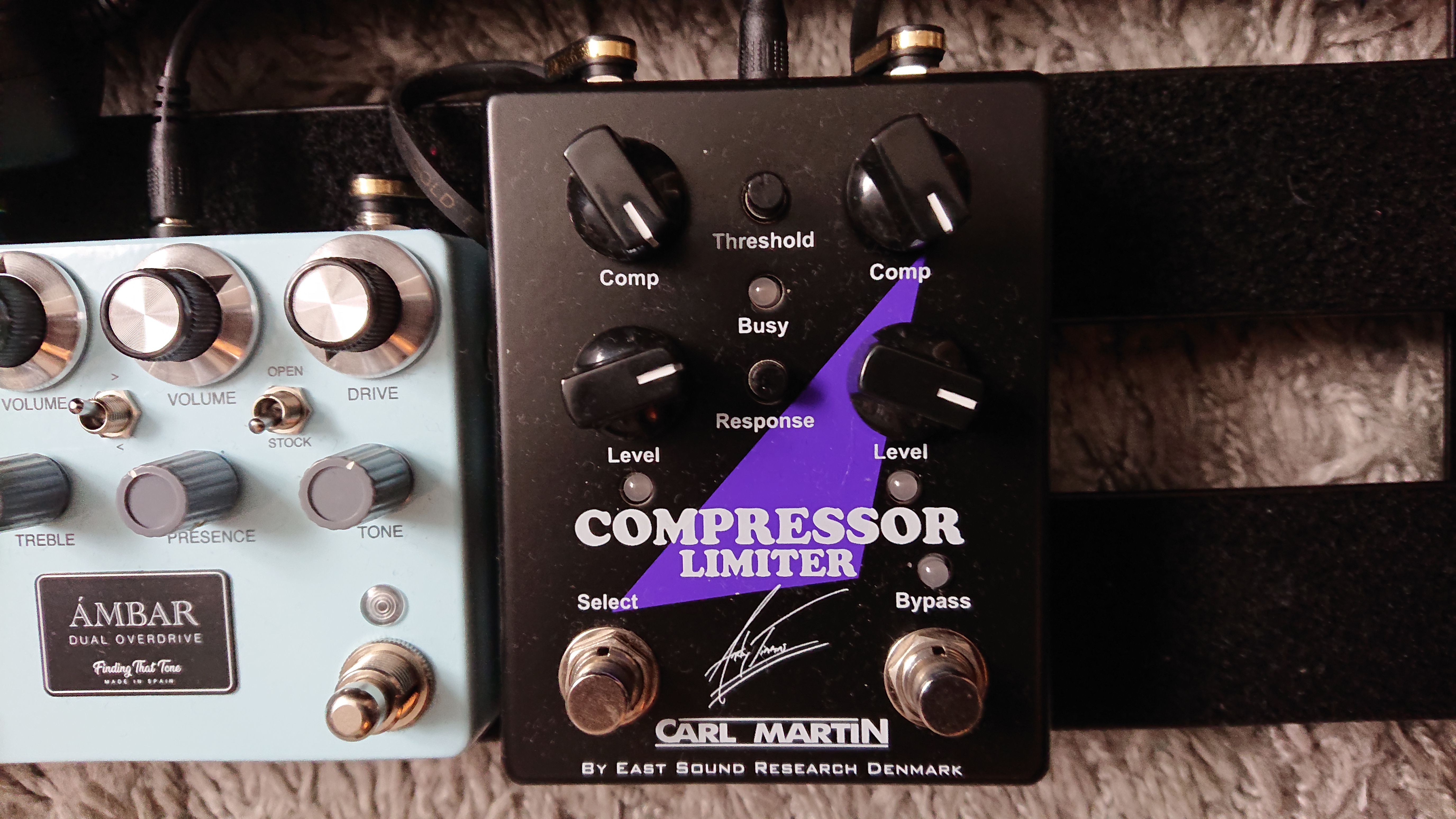 Andy Timmons Signature Compressor/Limiter Carl Martin - Audiofanzine