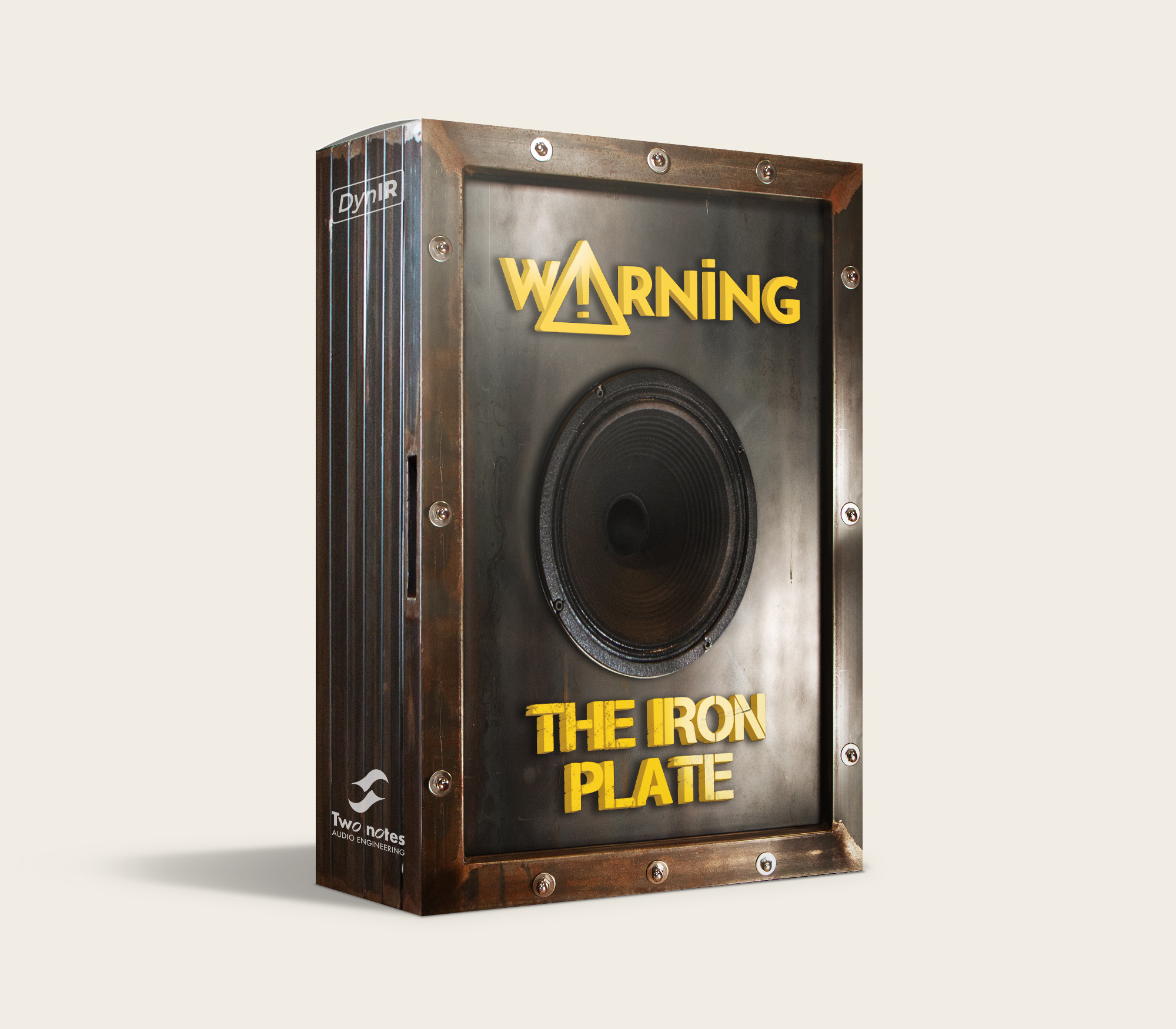 Warning The iron Plate