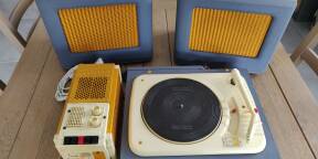 Électrophone vintage Claude Paz & Visseaux