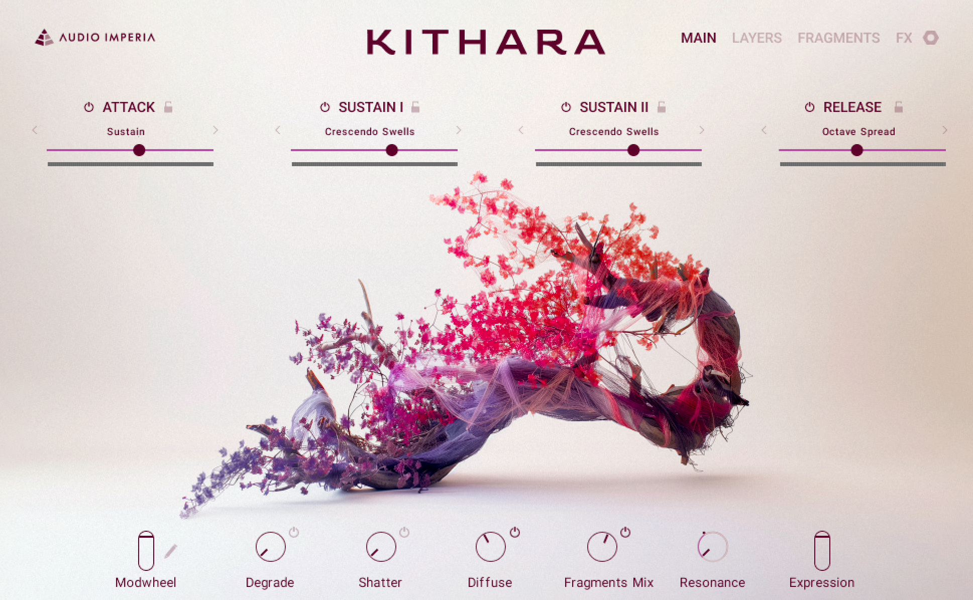 Kithara Main UI