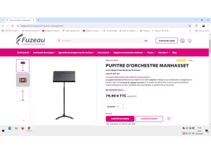 Pupitre d'Orchestre référance