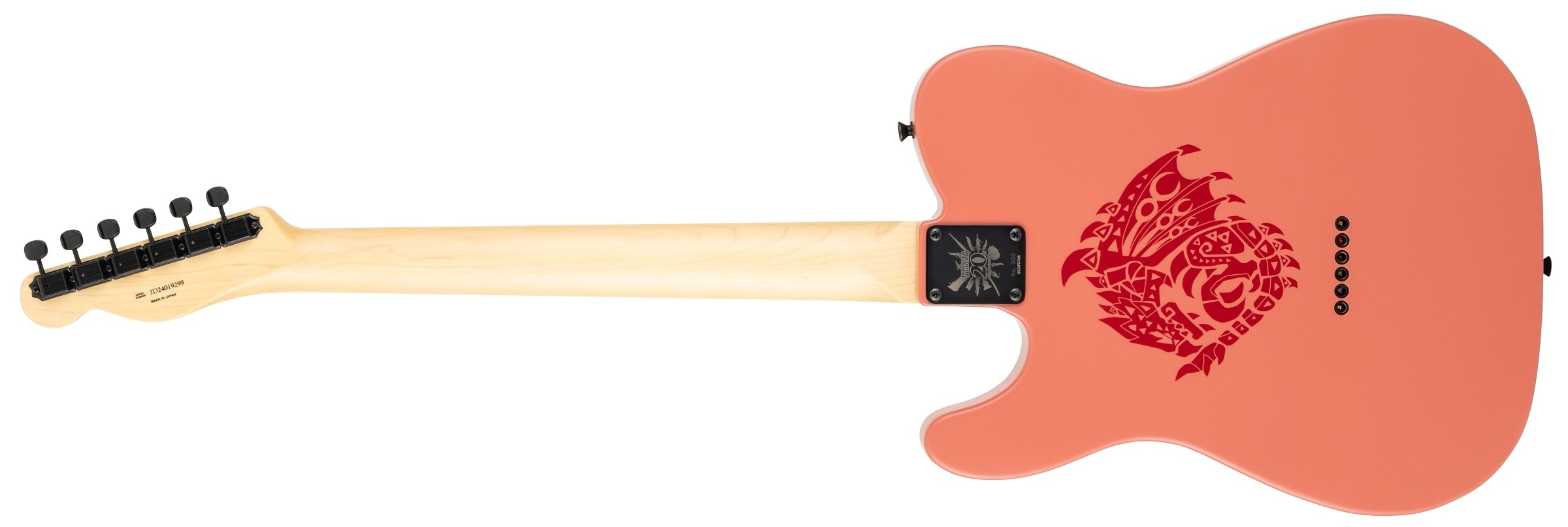 Monster Hunter Rathalos TelecasterBACK