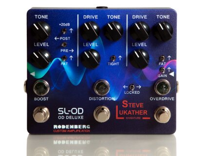 SL-OD DELUXE Steve Lukather Signature Overdrive pedal SL-OD DELUXE Steve Lukather Signature Overdrive pedal