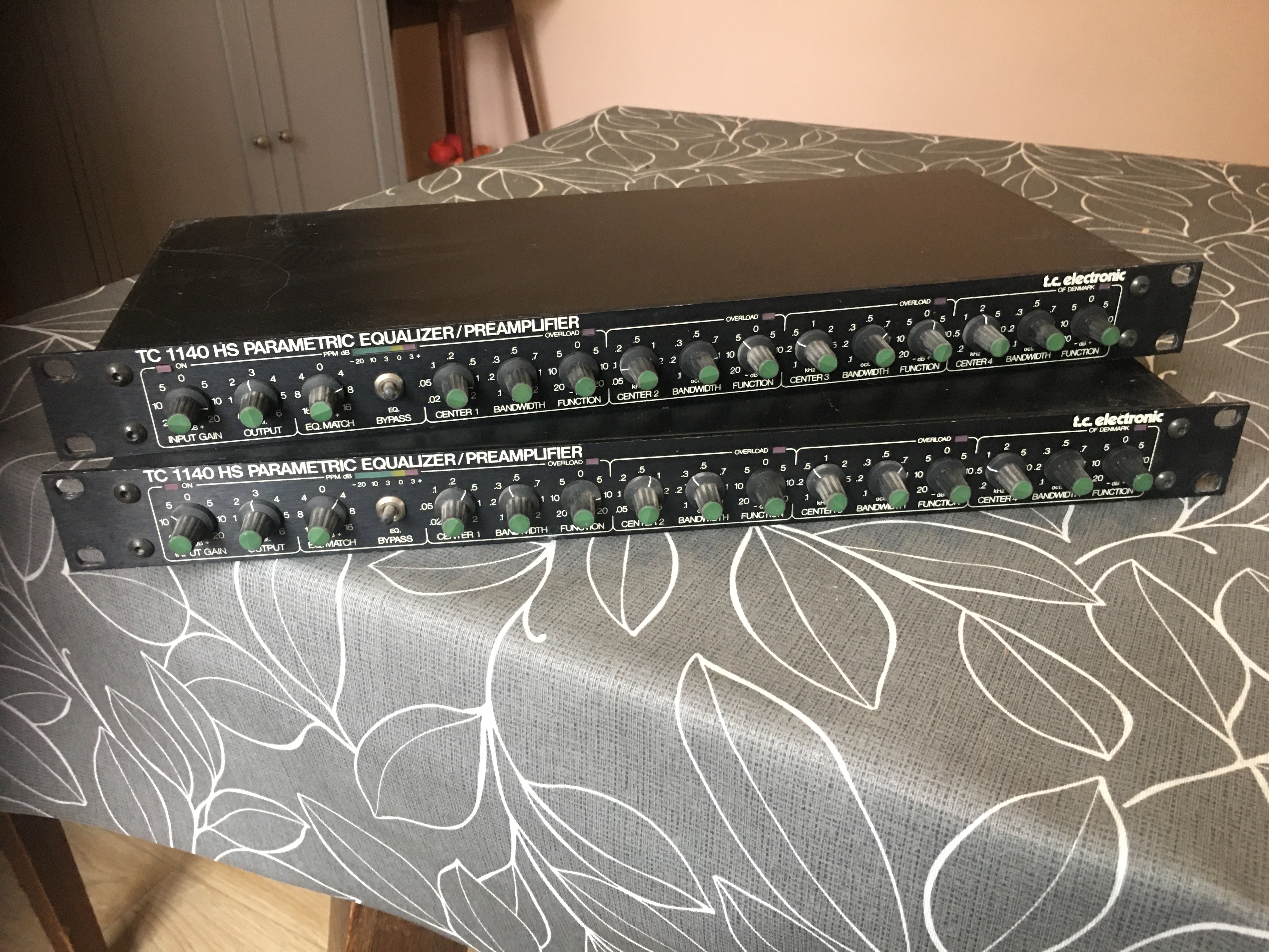 TC 1140 HS Parametric Equalizer / Preamplifier TC Electronic - Audiofanzine