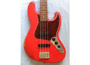 Fender Road Worn '60 Jazz Bass - Fiesta Red Rosewood