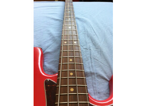 Fender Road Worn '60 Jazz Bass - Fiesta Red Rosewood