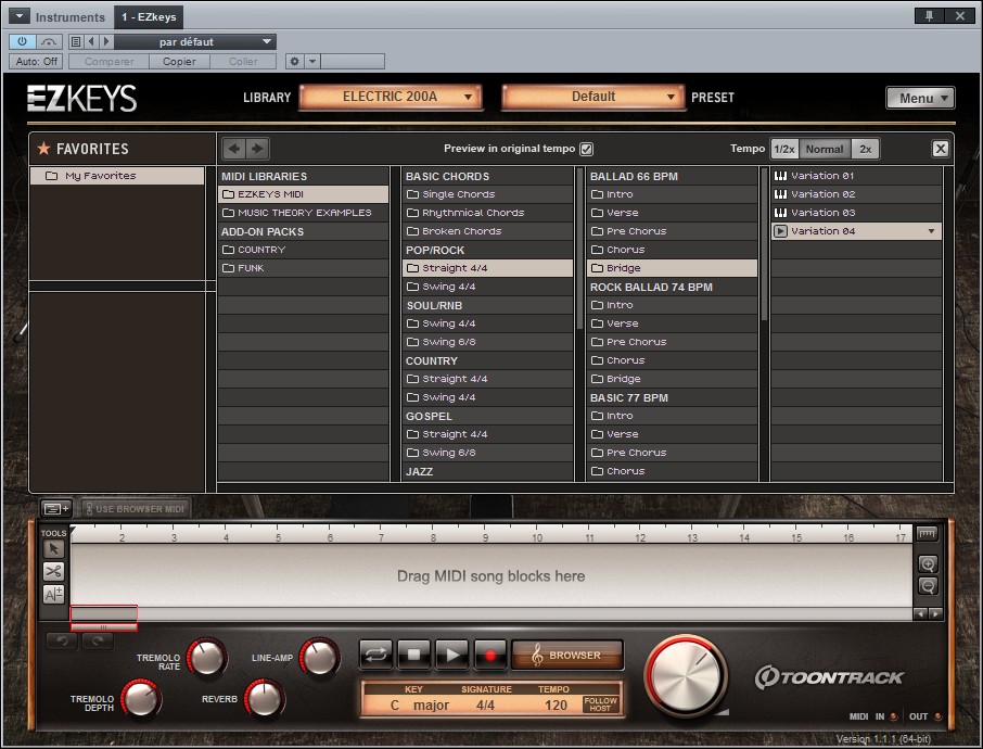 Toontrack EZkeys