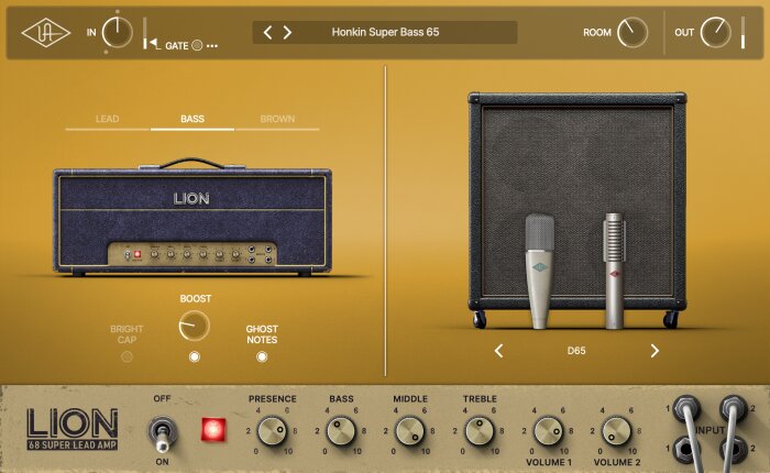 Lion '68 - Bass D65 Lion '68 - Bass D65