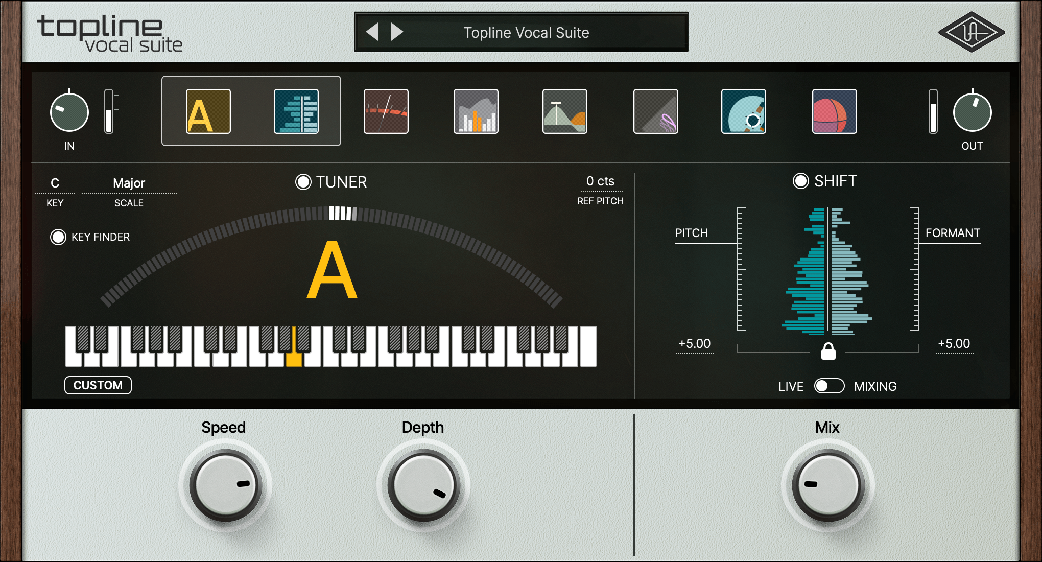 Topline Vocal Suite - Automatic Tuning and Pitch Shift