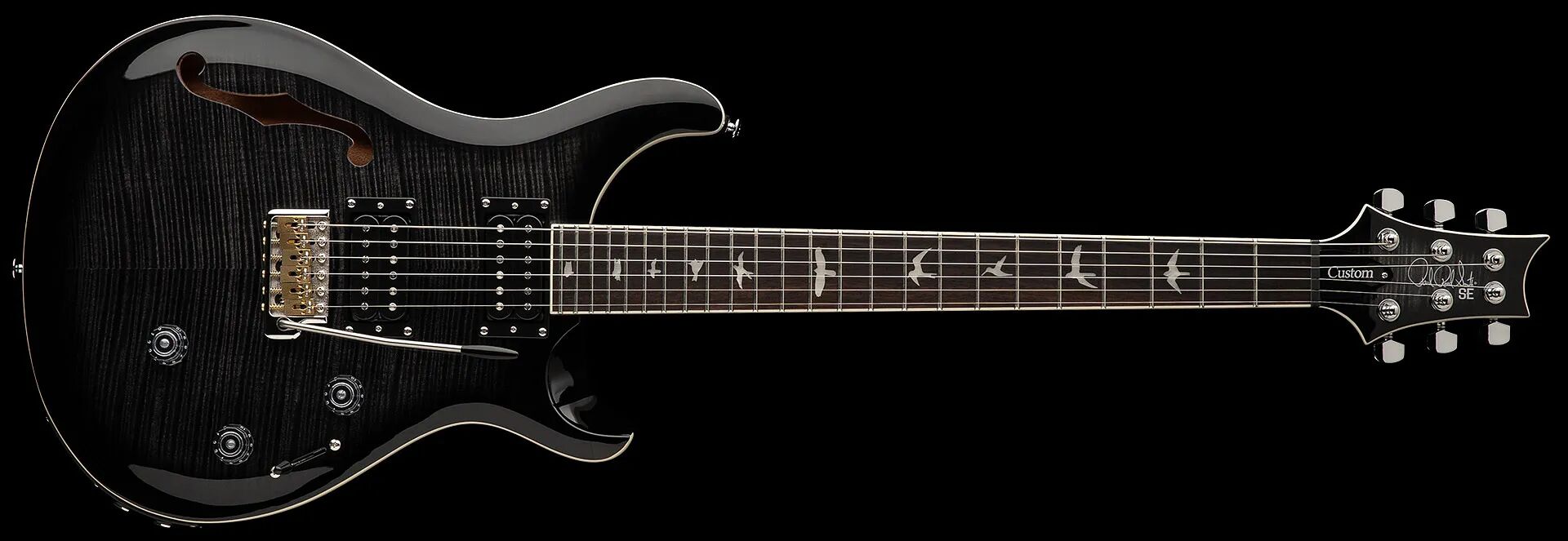 PRS SE Custom 24 Semi-Hollow Piezo : SE Custom 24 Semi-Hollow Piezo