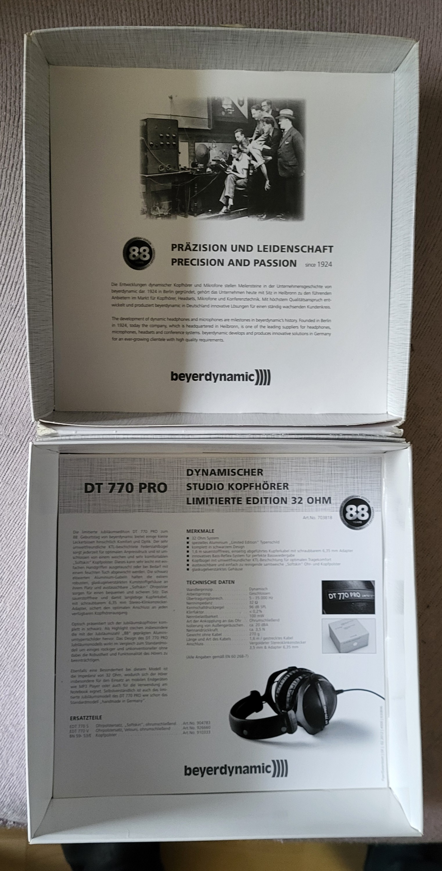 Beyerdynamic DT 770 Pro 32 Ohms (52250)