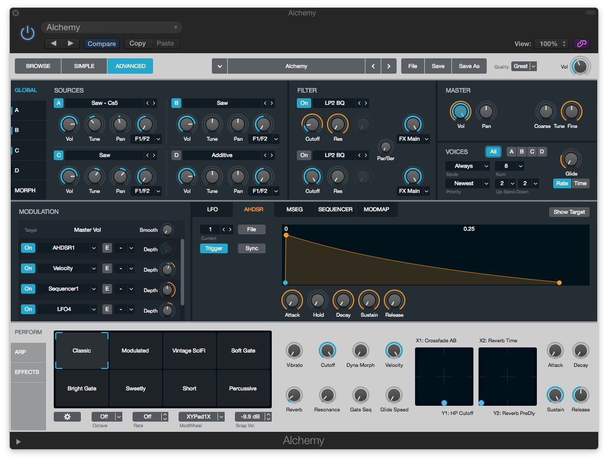 Apple Logic Pro X Alchemy