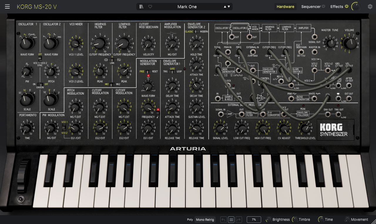 Arturia Korg MS-20 V