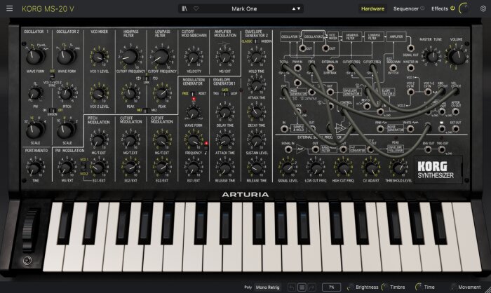 Arturia Korg MS-20 V Arturia Korg MS-20 V