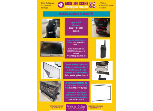 Materiel occasion 1 Septembre 2024