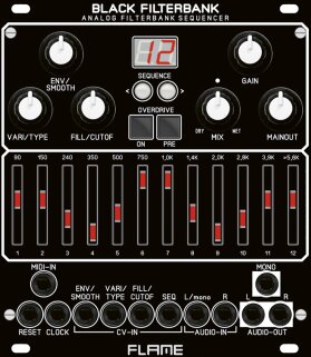 Flame Audio Black Filterbank : Black Filterbank Flame Audio Black Filterbank : Black Filterbank
