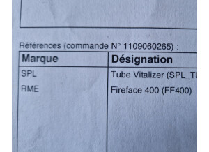 RME Audio Fireface 400 (98868)