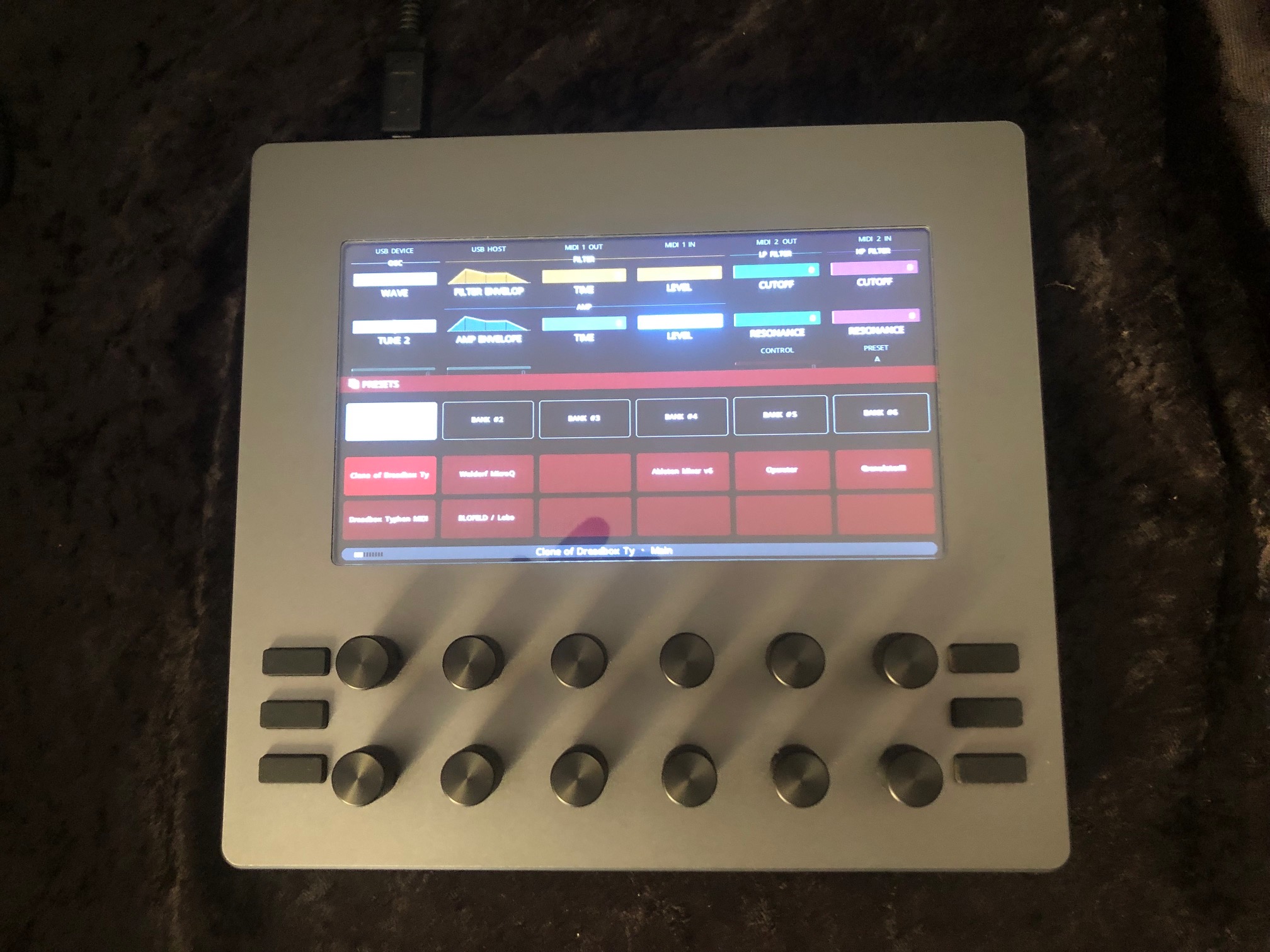 Vend controleur MIDI Electra One MK1