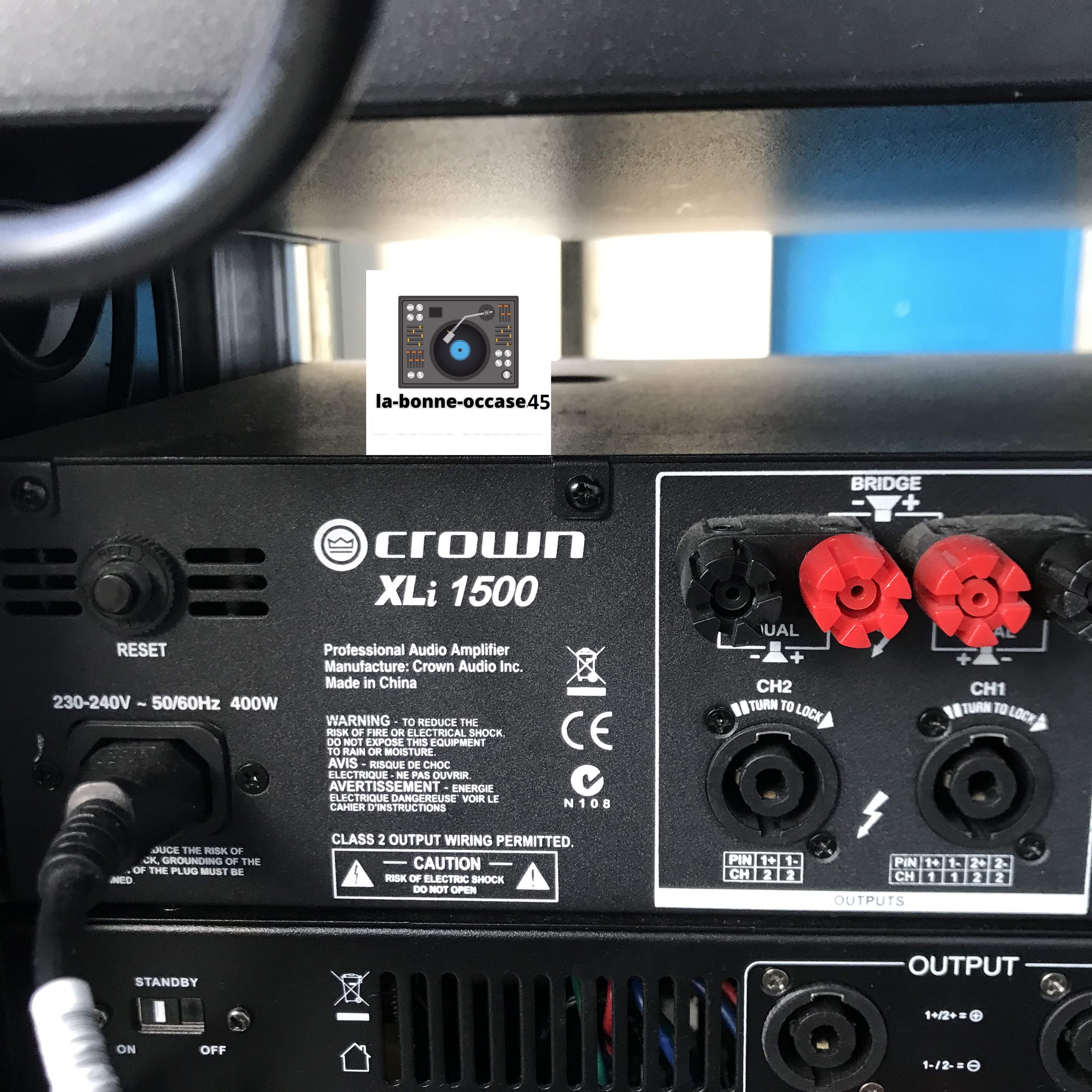 Vend ampli XLi 1500 Crown