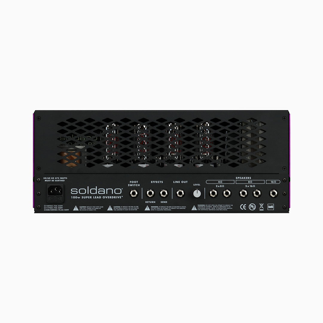 Soldano SLO-100 Rack : SLO-100 Rack Back