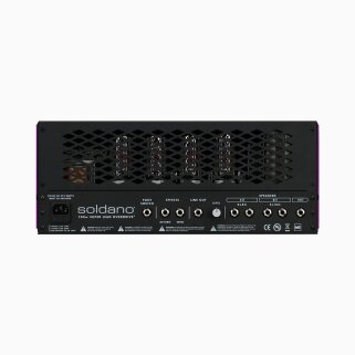 Soldano SLO-100 Rack : SLO-100 Rack Back Soldano SLO-100 Rack : SLO-100 Rack Back