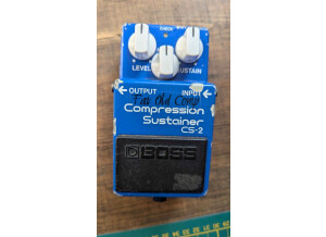 Boss CS-2 Compression Sustainer - Fat Old Comp - Modded by MSM Workshop (68644)