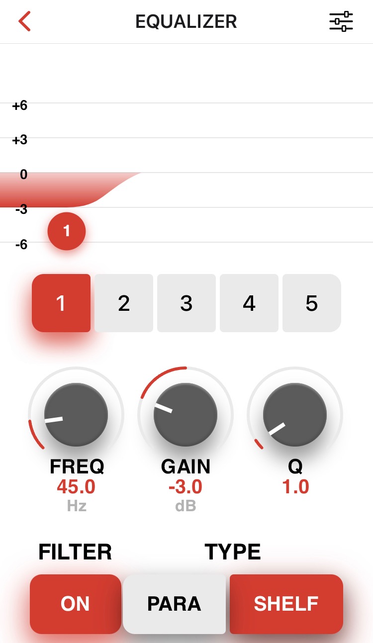 M-Audio Forty Eighty : App Equalizer 1