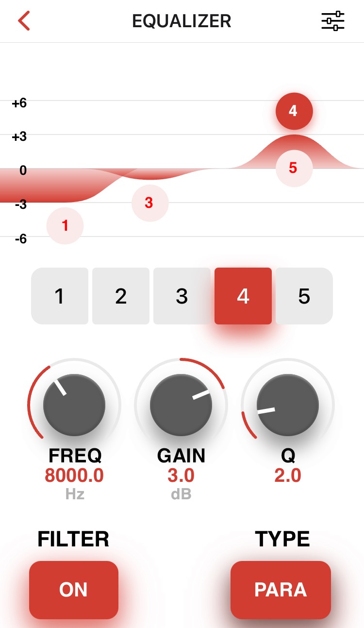 M-Audio Forty Eighty : App Equalizer 2
