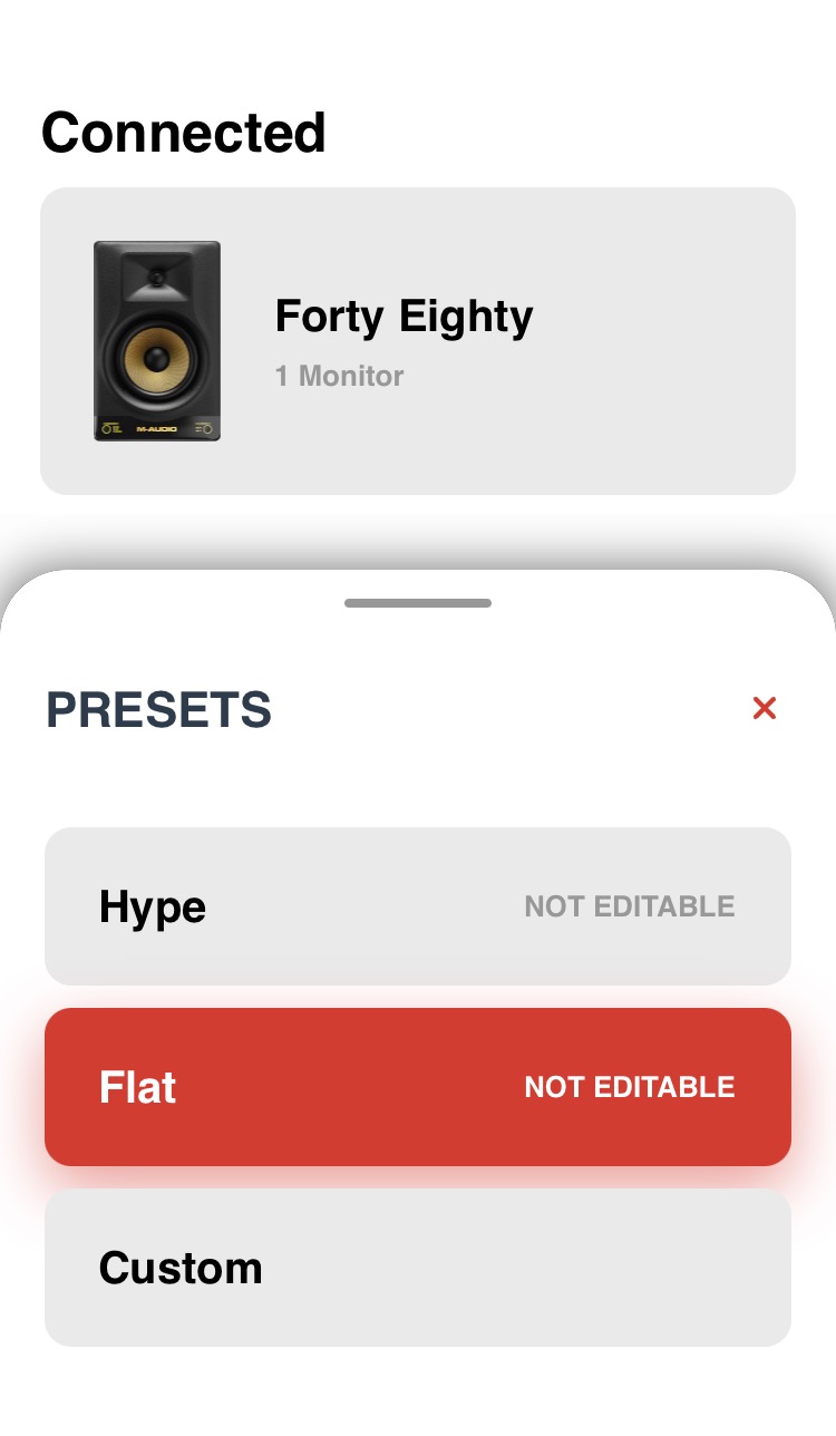 M-Audio Forty Eighty : App Presets